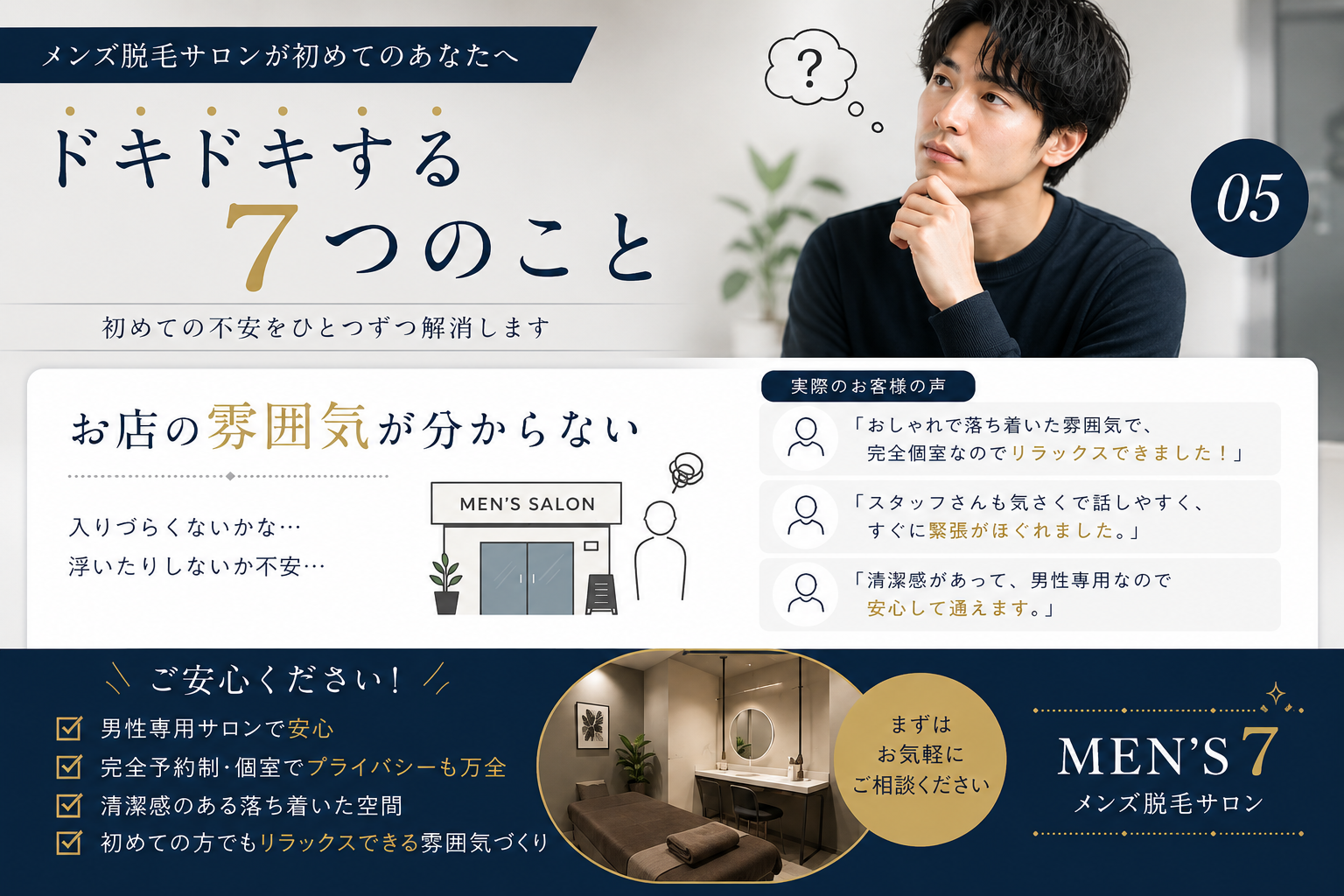 お店の雰囲気が分からない