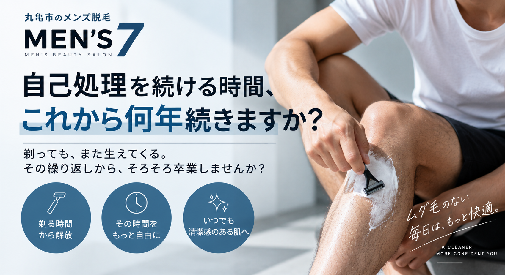 自己処理を続ける時間、これから何年続きますか？